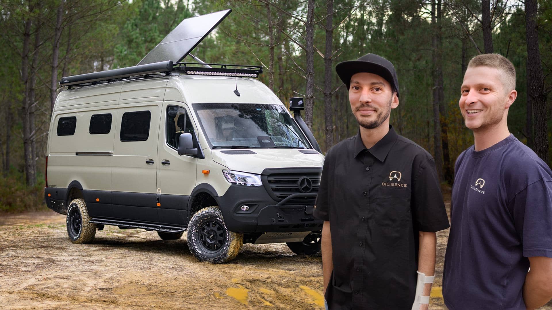 4x4 Sprinter van life build with no electrical compromise