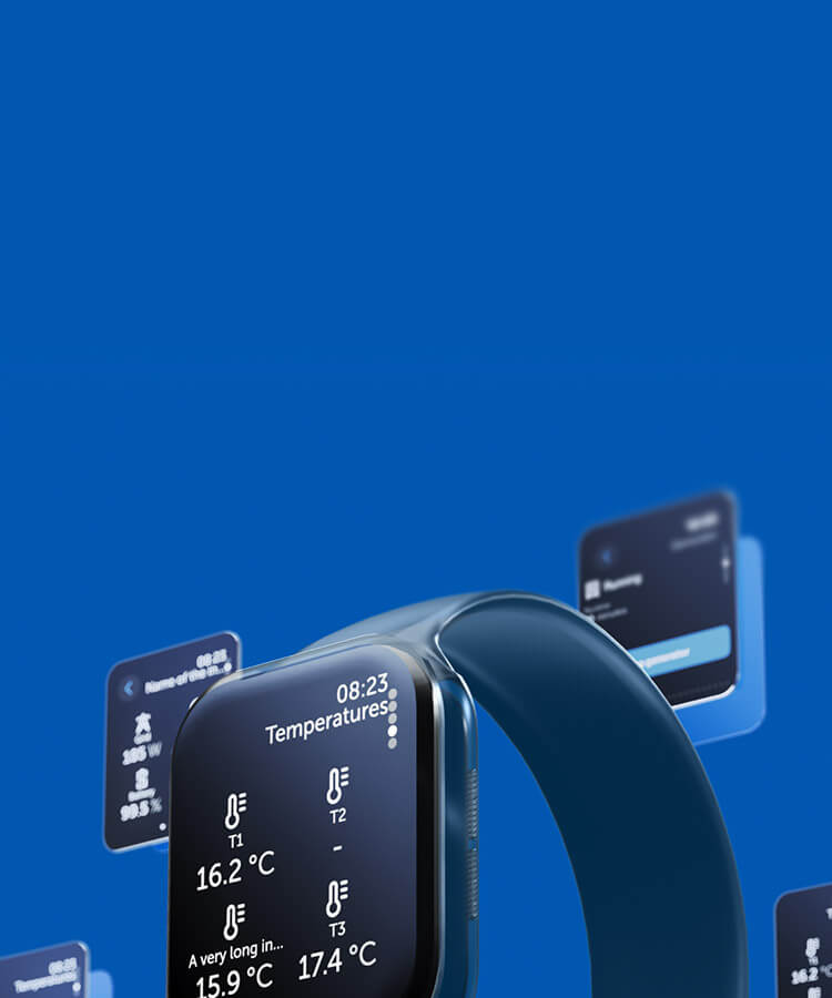 Monitorize o seu sistema pelo seu relógio