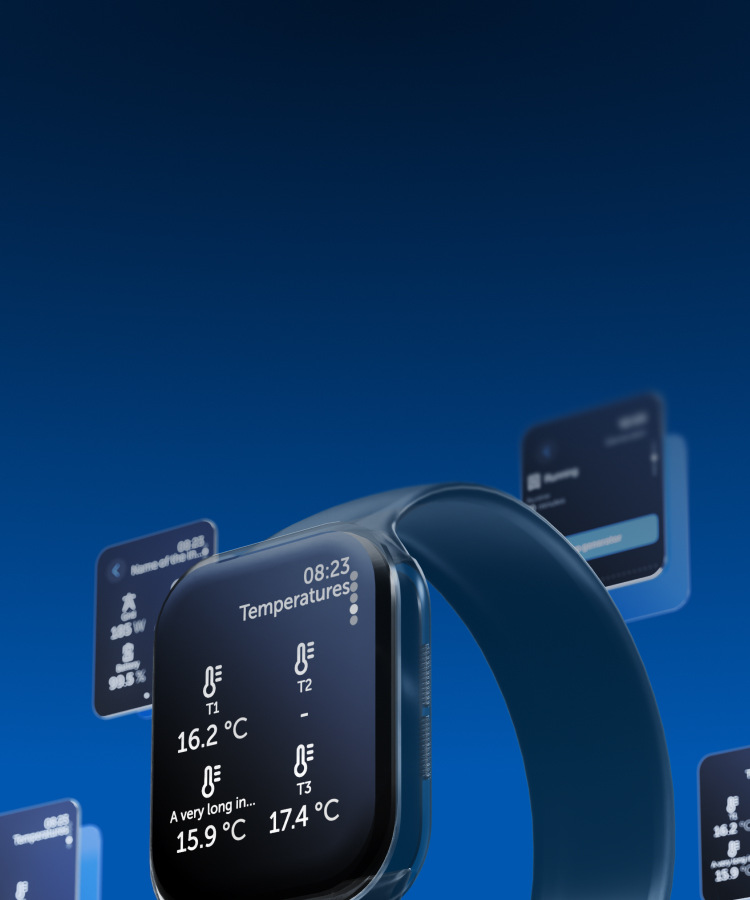 Monitorize o seu sistema pelo seu relógio